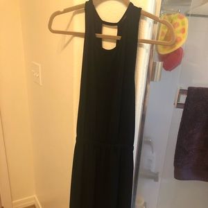 Black dress from Banana Republic